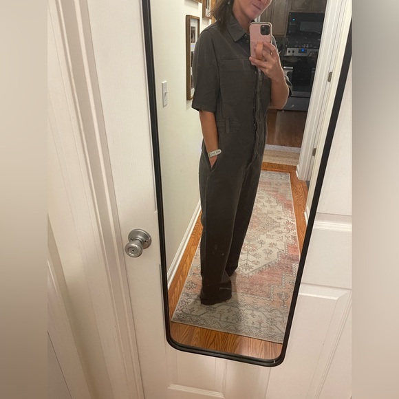 Topshop Charcoal Utility Jumpsuit - size 8 NWT - Picture 9 of 10